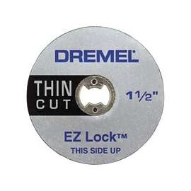 DREMEL EZ Lock EZ409 Cut-Off Wheel, 1-1/2 in Dia