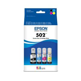 T502120-BCS (502) Ink, 7,500/6,000 Page-Yield, Black/Cyan/Magenta/Yellow