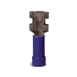 GB 20-143F Disconnect Terminal, 600 V, 16 to 14 AWG, Vinyl Insulation, Blue