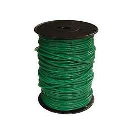 Southwire 20492512 Stranded Building Wire, 8 AWG, 500 ft L, Green Nylon Sheath