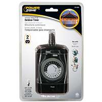 PowerZone Outdoor Electromechanical Timer, 24 Hr