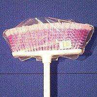 Chickasaw #21 Softie Household Broom, Fiber Bristle, Yellow