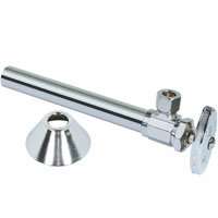 BrassCraft CS40BXC1 Stop Valve, 1/2 x 3/8 in Sweat x Compression, Brass, Chrome