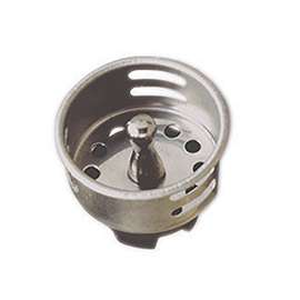 Plumb Pak PP820-30 Basket Strainer with Post, 1-1/2 in Dia, Chrome