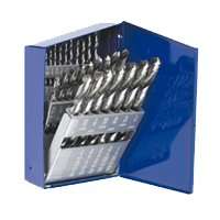 IRWIN 60148 Standard Drill Bit Set, M2 Steel, Bright, 13-Piece