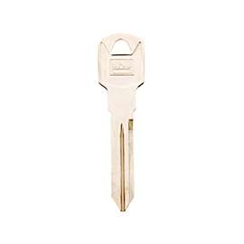 HY-KO 11010B89 Key Blank, Brass, Nickel