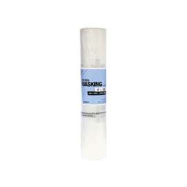 Trimaco EasyMask 64880 Self-Adhering Masking Film, 180 ft L, 48 in W, 0.4 mil Thick