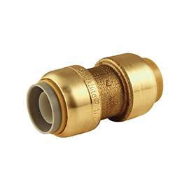 SharkBite U4008LFA Transition Coupler, 1/2 in, 2 in L