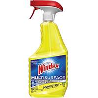 Windex 70251 Disinfectant, Multi-Surface Cleaner, Yellow, 23 oz Spray Bottle