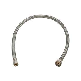 Fluidmaster B1F30 Water Supply Connector, 3/8 in Compression x 1/2 in FIP, 1000 psi, Polymer/Stainless Steel