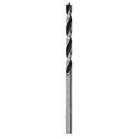 IRWIN 49612 Wood Bit Drill Bit, Spiral Flute, 1-7/16 in L Flute, Reduced Shank, 1/8 in Dia Shank