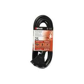 CCI Agri-Pro SJTOW Extension Cord With 3-Outlet Power Block Connector, 3 14 AWG Bare Copper Conductor, 25 ft L