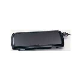 Presto 07030 Electric Griddle, 120 VAC, 1500 W, 10-1/2 in W Cooking Surface, 20 in D Cooking Surface, Aluminum