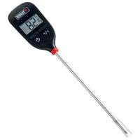 Weber 6750 Instant Read Thermometer, Fahrenheit Or Celsius, 8 in L x 1.3 in W x 0.3 in H