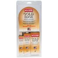 WOOSTER 5239 Paint Brush Set, Wall Handle, Stainless Steel Ferrule