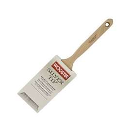 WOOSTER 5220-2 Paint Brush, 2-11/16 in L Bristle, Flat Sash Handle, Stainless Steel Ferrule
