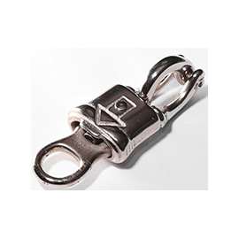 BARON 1001-1/2 Panic Snap, 140 lb Weight Capacity, Malleable Iron, Nickel