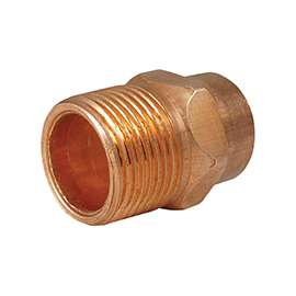EPC 104 Series 30378 Adapter, 2 in, 2 in, Sweat, MNPT