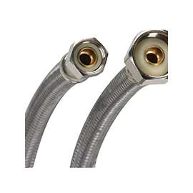 Fluidmaster B1FV30 Water Supply Connector, 3/8 in Compression x 1/2 in FIP, 1000 psi, Vinyl