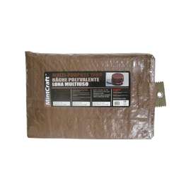 ProSource Multi-Purpose Tarp With Aluminum Grommets, 20 Ft L X 16 Ft W, 8 X 10 In Mesh, Polyethylene