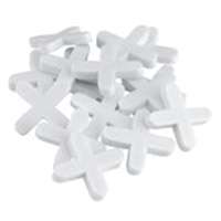 Vulcan Tile Spacers, Plastic - Cross Type, 1/4 In