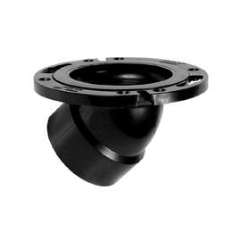 Oatey 43815 Closet Flange, 3, 4 in, ABS, Black