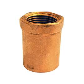 EPC 103R Series 30166 Reducing Adapter, 1 in, 3/4 in, Sweat, FNPT