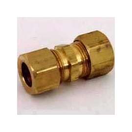 Anderson Metals 750062-04 Tube Full Union Compression, 300 psi, Brass