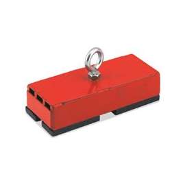 Magnet Source 07542/07208 Holding and Retrieving Magnet, 1/4 in Dia Hole, 5 in L, Steel