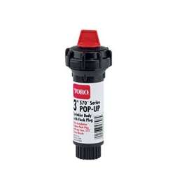 Toro 570Z Pro Series 53820 Pop-Up Body, 1/2 in NPT Female, 20 to 50 psi, ABS, For Toro Nozzles