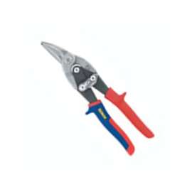 IRWIN 2073111 Aviation Snip, 1-5/16 in Length of Cut, Steel Blade, Red Handle, 10 in OAL