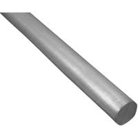 K & S 3057 Round Rod, 36 in L, 3/8 in Dia, 1100-O Aluminum Alloy