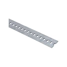 Stanley Hardware 4025BC Series 182774 Structural Plate, 60 in L, 1-3/8 in W, Galvanized Steel