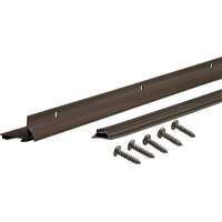 M-D DB001 Series 81927 Door Bottom with Drip Cap, 36 in L, 1-1/4 in W, Aluminum, Bronze