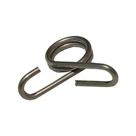 Parmak 719 Spring Clip, Stainless Steel, For 3/8 in Fiberglass Rod Post