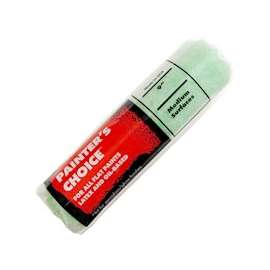 WOOSTER R276-9 Paint Roller Cover, Oil, Water-Based Paint, 1/2 in Thick Nap, Fabric Cover, Mint Green