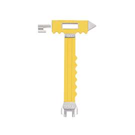 Orbit 26097 Emergency Gas and Water Shut Off Tool, Dark Comfort Grip, Durable Metal