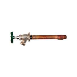 Arrowhead Brass 456 Series 456-06LF Wall Hydrant, 1/2 in Inlet, MIP x Copper Sweat Inlet, 3/4 in Outlet, 13 gpm