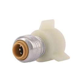 SharkBite U3525LFA Connector, 1/4 in FIP, 1/2 in Compression