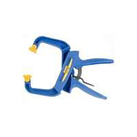 IRWIN 59100CD Handi-Clamp, 75 lb Clamping, 1-1/2 in D Throat, Resin