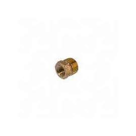 Anderson Metals 738110-0402 Reducing Bushing, 1/4 in Male x 1/8 in Female Thread