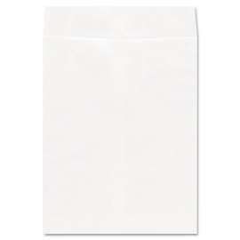 Deluxe Tyvek Envelopes, #13 1/2, Cheese Blade Flap, Self-Adhesive Closure, 10 x 13, White, 100/Box