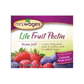 Mrs. Wages W595-H3425 Lite Fruit Pectin, 1.6 oz Pouch
