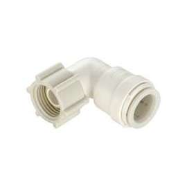 Watts 3520-1014/P-632 Swivel Elbow, 1/2 in, 3/4 in, 90 deg, Off-White
