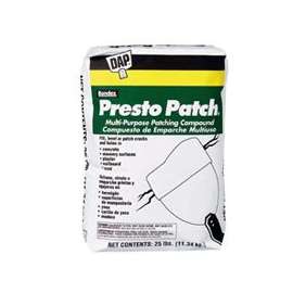DAP Presto Patch 58552 Patching Compound, 25 lb Bag