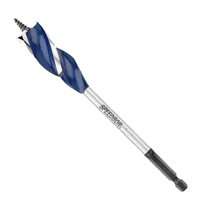 IRWIN SPEEDBOR 3041020 Auger Bit Wood Boring Bit, Tapered Flute, 2-7/8 in L Flute, Hex Shank, 3/8 in Dia Shank