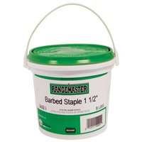 Rangemaster 7467 Fence Staple, 1-1/2 in L, Galvanized