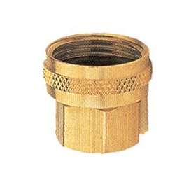 Gilmour 7FPS7FH Hose Connector, 3/4 in FNPT x 3/4 in FNH, Brass