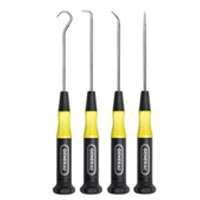 GENERAL 60004 Precision Fixed Blade Probe Set, Steel Alloy, Chrome