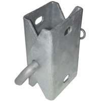 Multinautic 10004 Connector Hinge, Galvanized Steel